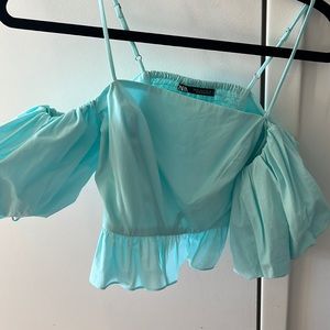 Zara Off the Shoulder Top